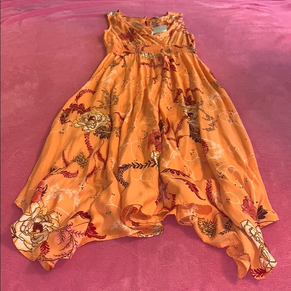 Anthropologie Nostalgia Floral Dress NWT Small - Picture 4 of 5